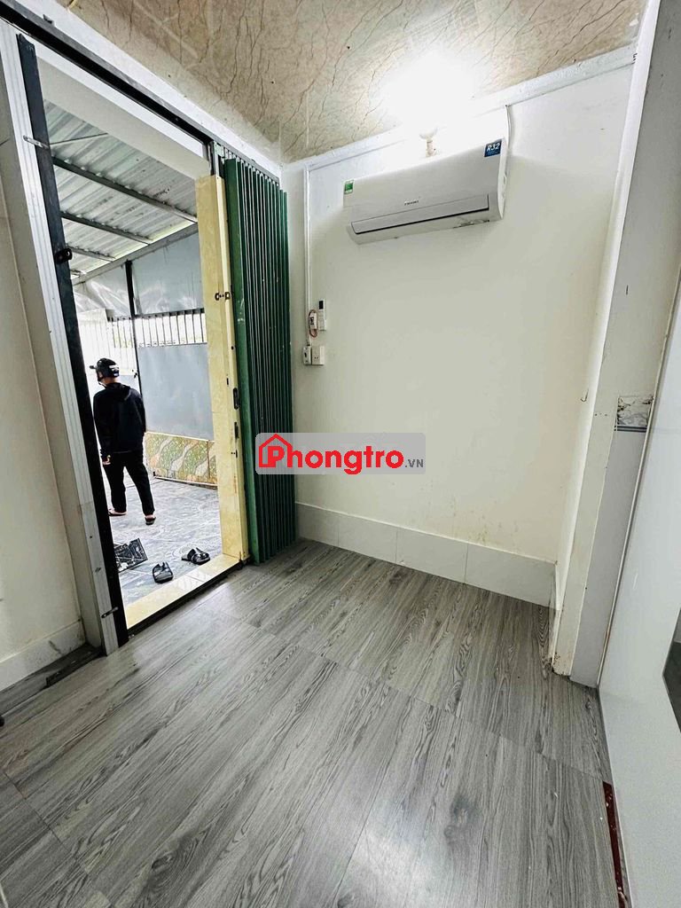 phòng trọ 11m2 máy lạnh 1,6 triệu hẻm 69 Vườn Lài
