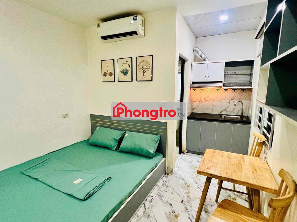 Phòng đơn khép kín tiện Hoàng Quốc Việt, Tây Hồ giá rẻ đ. Võ Chí Công