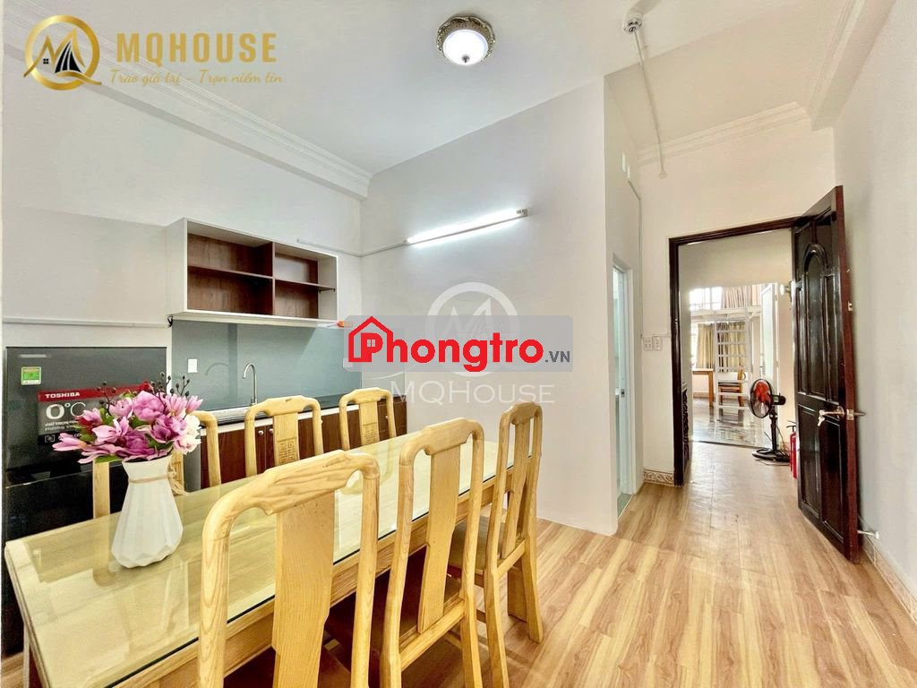 Căn hộ 1 PN Tách Bếp - Bancol - Full NT tại 31/43 Hoàng Hoa Thám