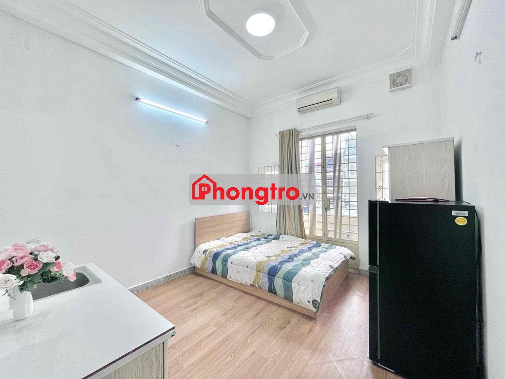 CHDV full nội thất, ban công-cửa sổ, mặt tiền đường, ko chung chủ