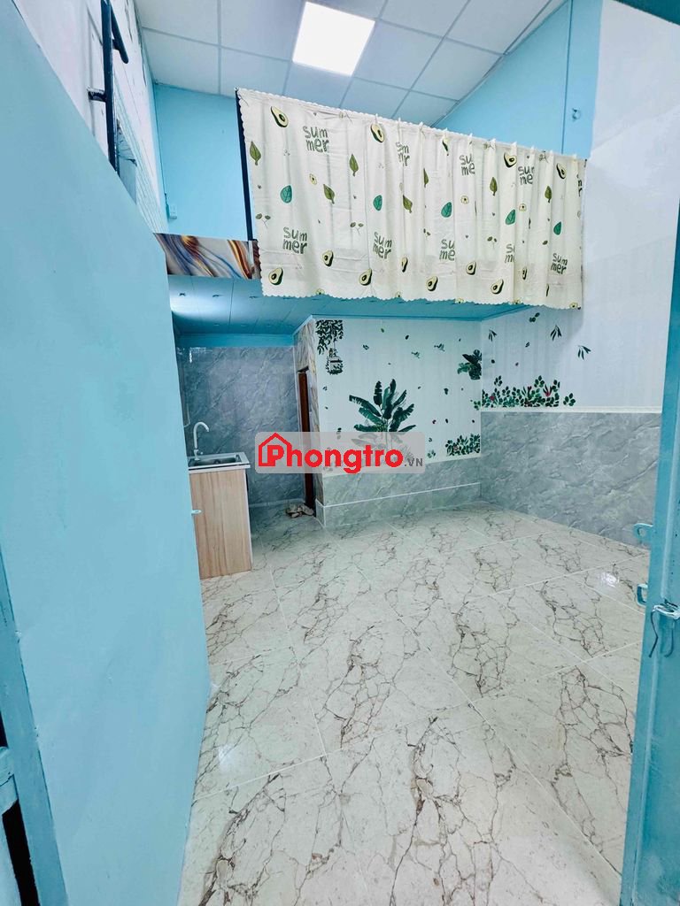 nhà trọ rẻ đẹp có máy lạnh, nhà trọ phường bình trưng đông quận 2