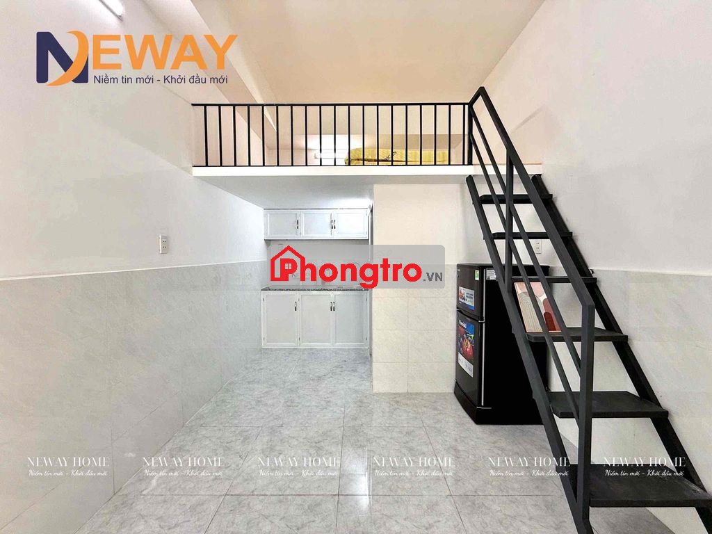 PHÒNG GÁC MỚI XÂY SẴN MÁY LẠNH, ĐẦY ĐỦ NỘI THẤT CƠ BẢN