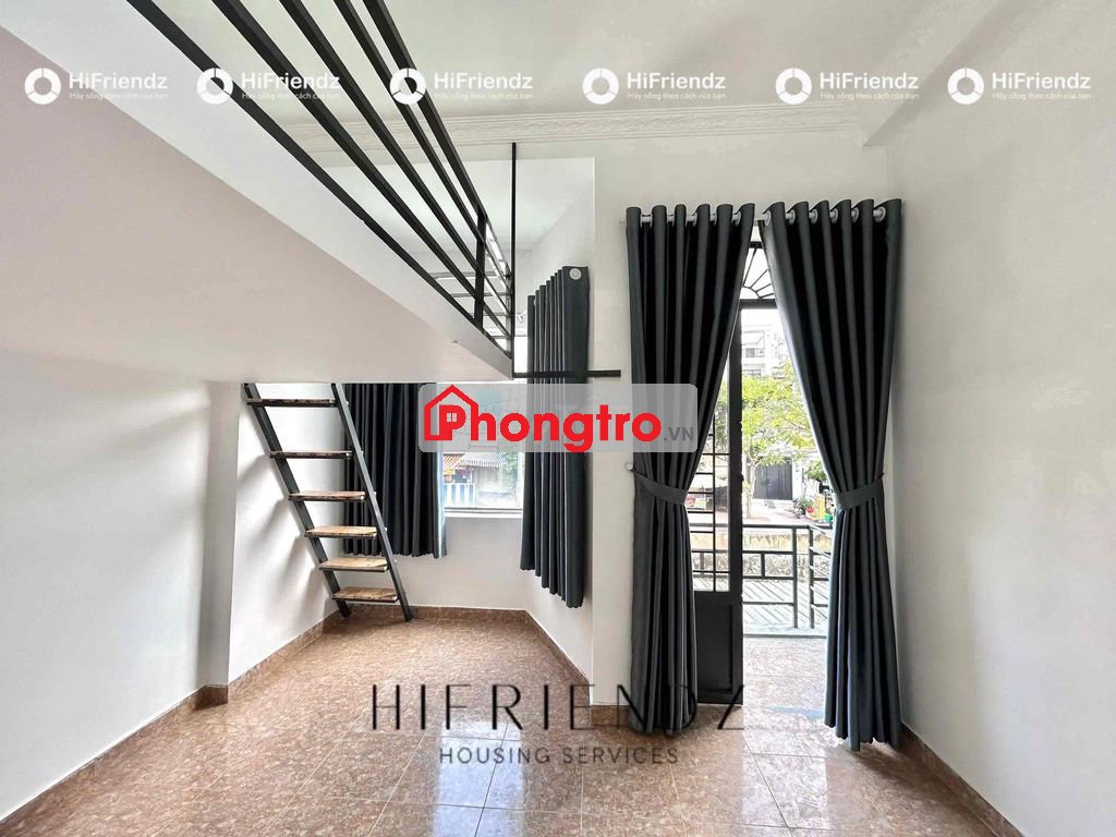 Phòng trọ giá rẻ Q6 gần Q5,Q10,Q11 full nội thất có gác ban công