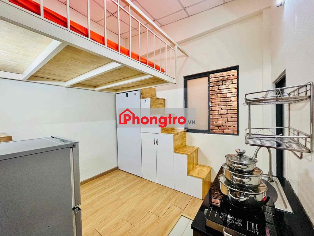 Phòng Gác Lửng Full Tiện Nghi Ngay ĐH Văn Lang CS2