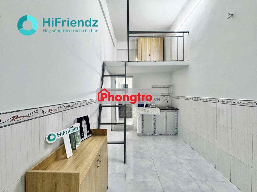 PHÒNG CÓ GÁC CAO , RỘNG RÃI , THANG MÁY NGAY NGUYỄN HẬU ,LUỸ BÁN BÍCH