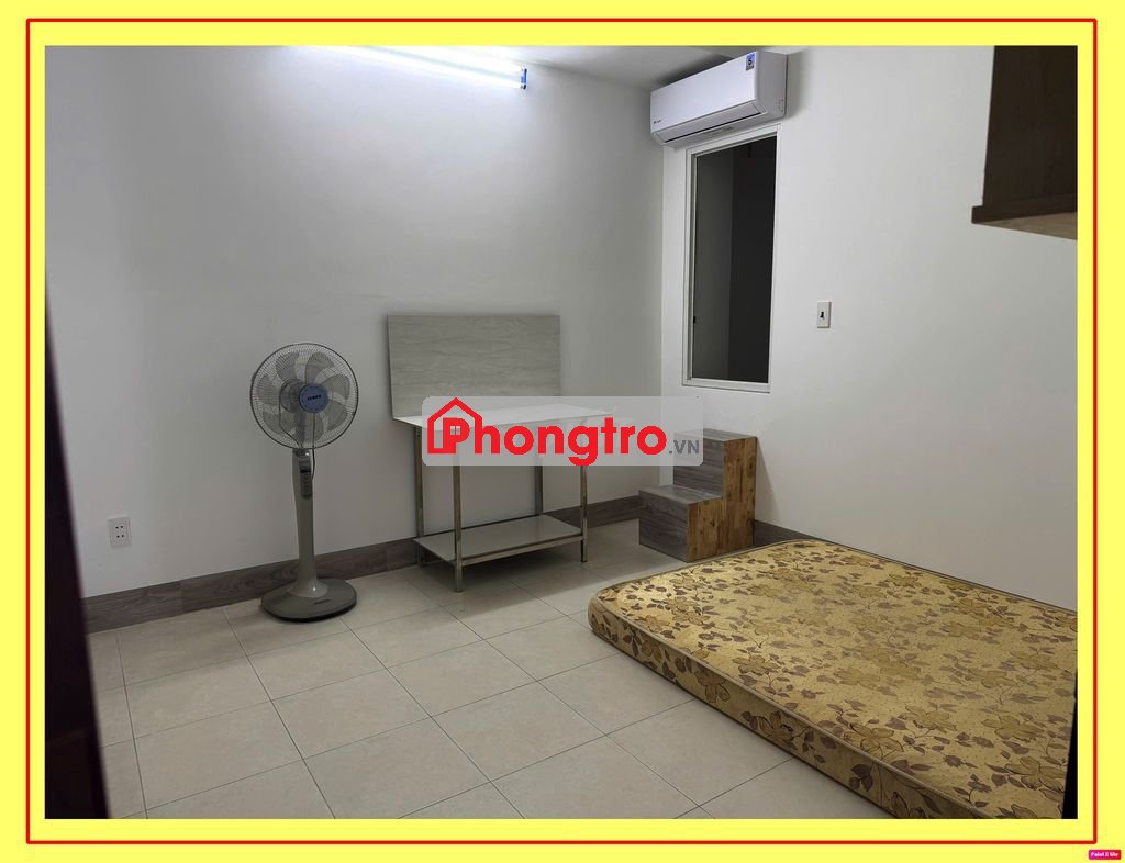 Phòng biệt thự Bình Lợi có nội thất, có ban công, WC riêng