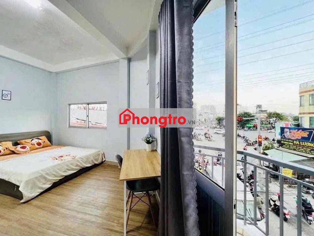Em cần cho thuê chdv full nội thất có ban công đẹp mt đường giá rẻ