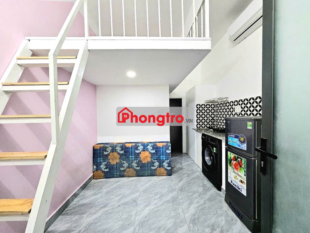 Phòng gác full nội thất gần cầu Tham lương ,An Sương ,KCN Tân Bình