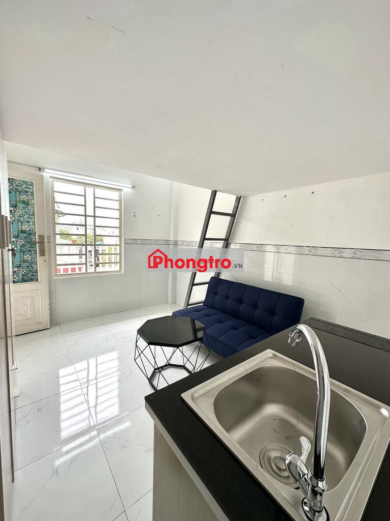 Phòng mới có gác, nội thất, thoáng mát. Nguyễn Kiệm, Gò Vấp