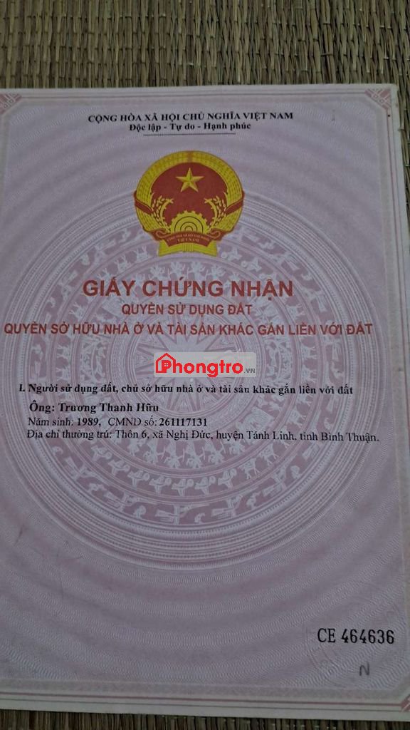 Bán nhà đang ở