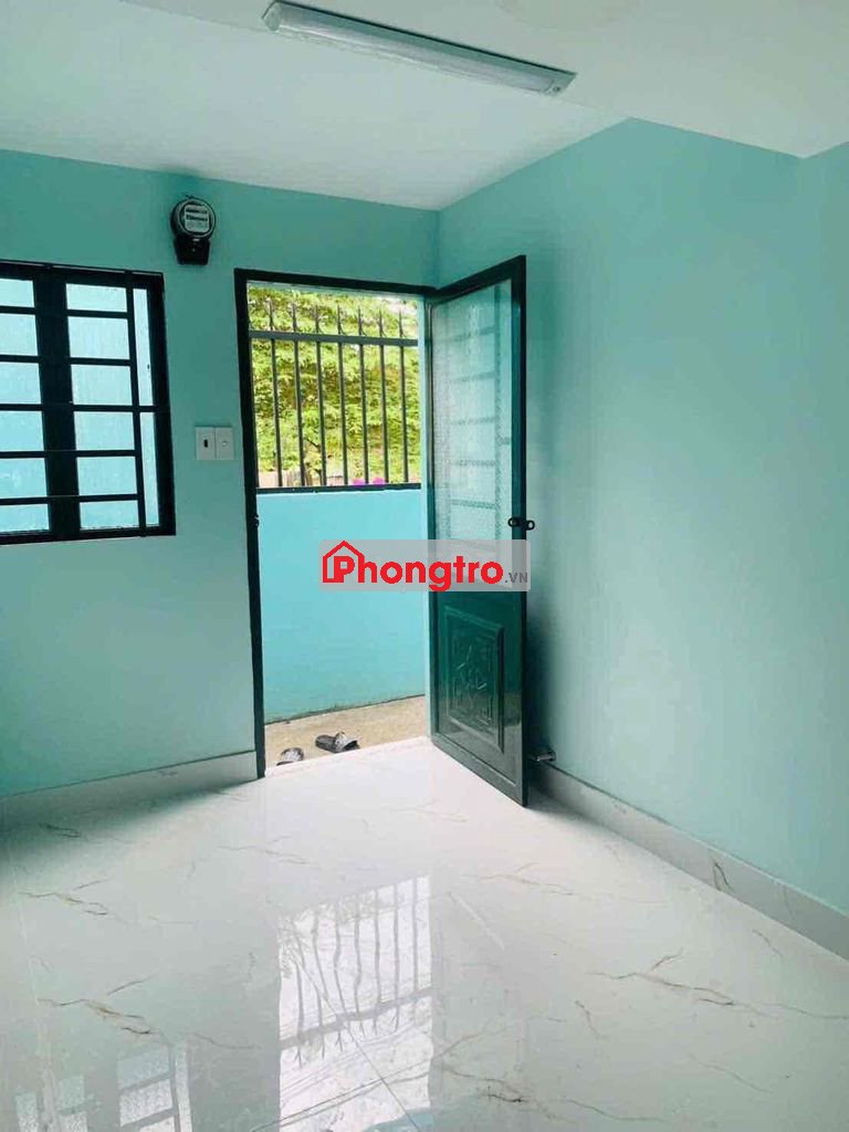 nhà trọ hẻm 163 Đặng Văn Bi sẵn máy lạnh tủ lạnh 1trệt 1 lửng đúc