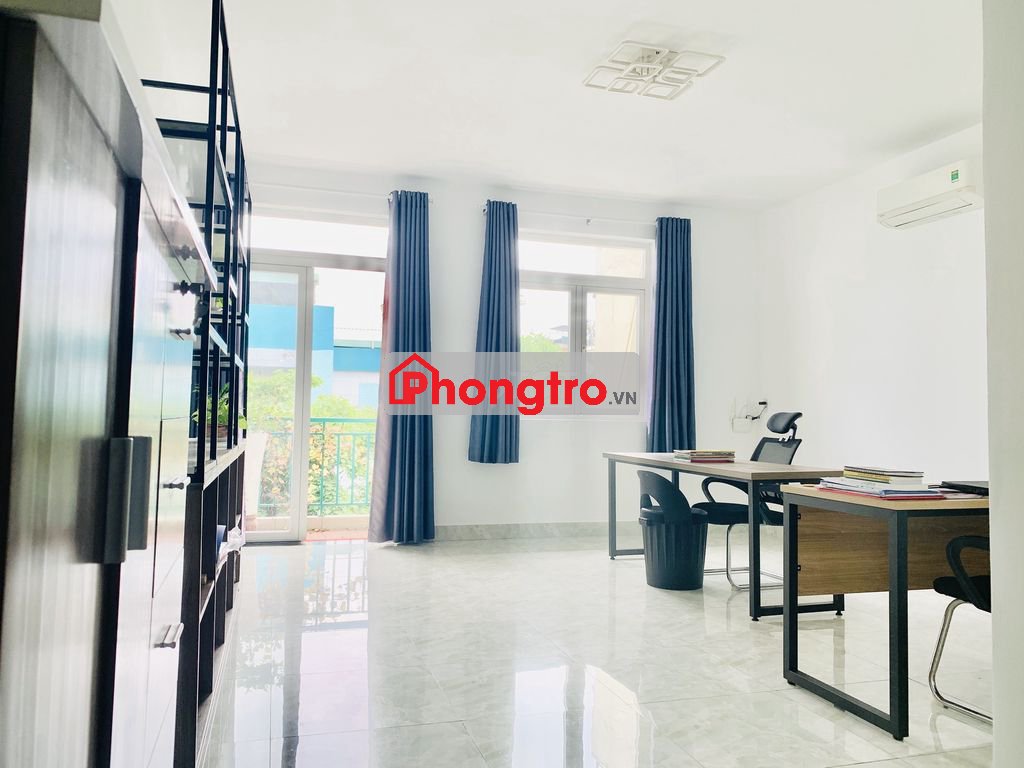 Nguyên lầu 2 rộng 60m2 có ban công, lối đi riêng, 1PN, 1WC