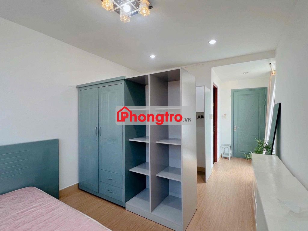 CHO THUÊ CĂN HỘ 1PN - FULL NỘI THẤT - CÓ BAN CÔNG, CỬA SỔ LỚN