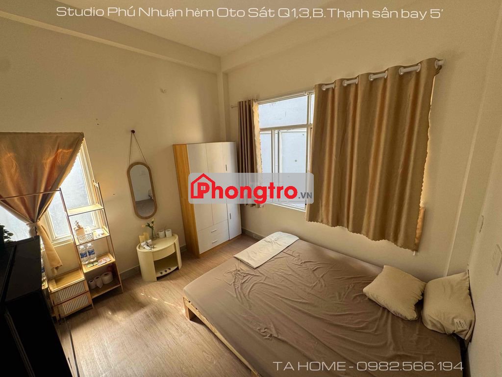 STUDIO phú nhuận gần sân bay , Q1 , Bình Thạnh