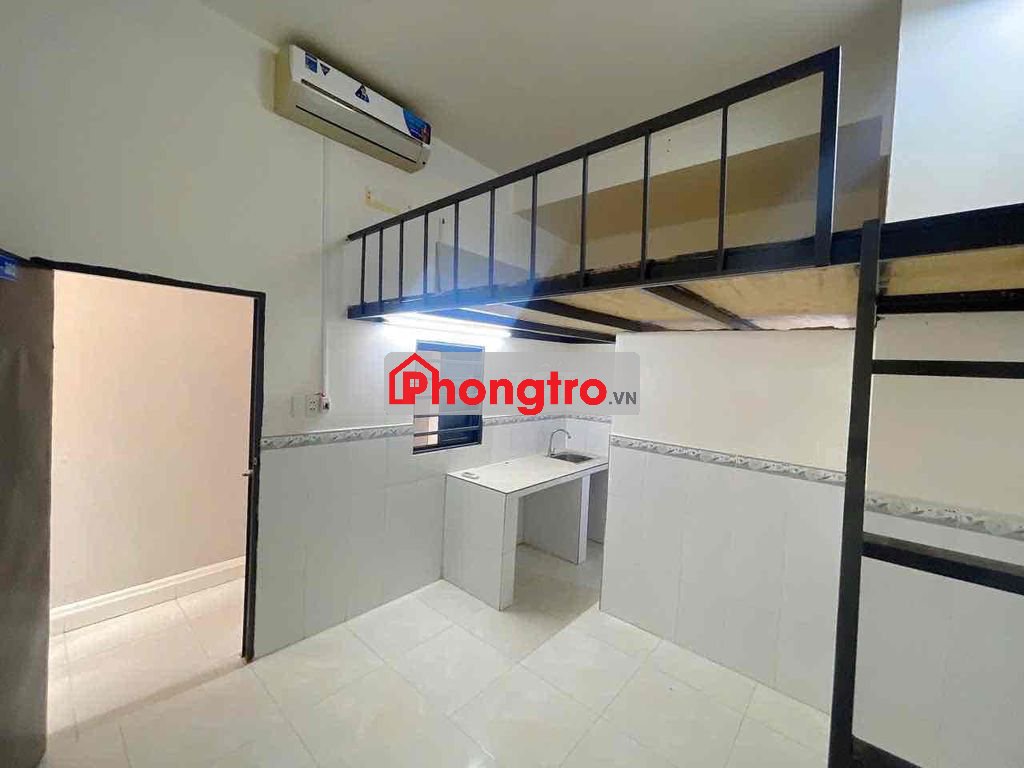 Cho Thuê Phòng Có Gác Rộng Sẵn Máy Lạnh Kệ Bếp Gần AEON MALL Tân Phú