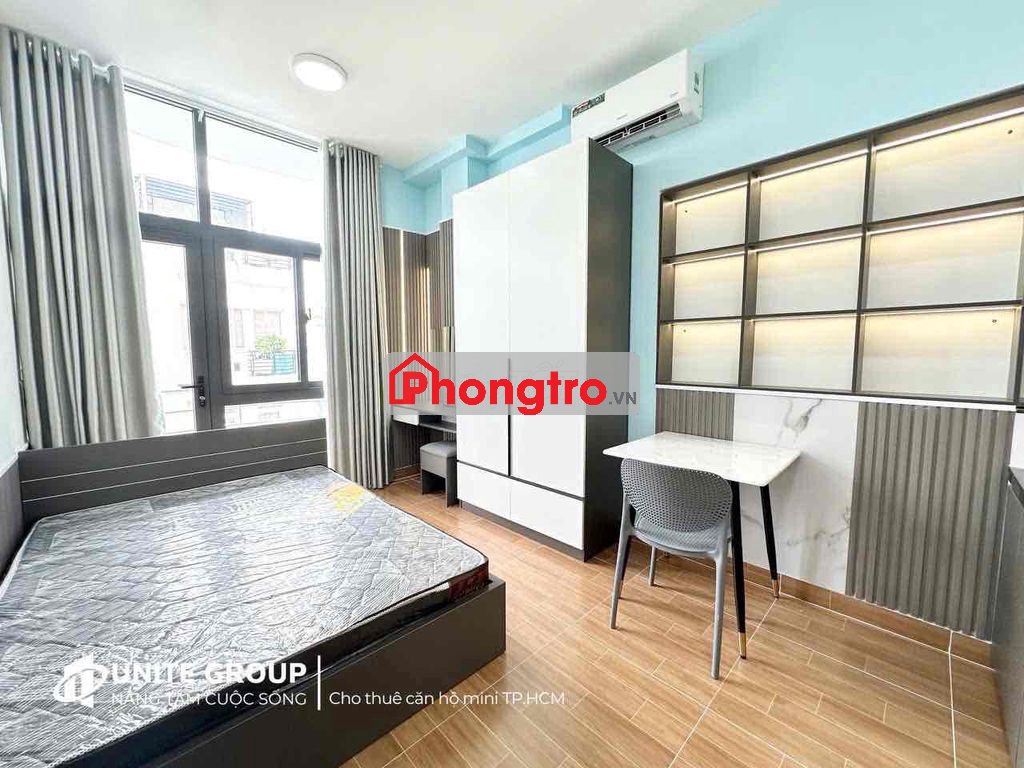 Cho thuê phòng full nội thất mới 100% gần Phan Xích Long gần bờ kè, Q1
