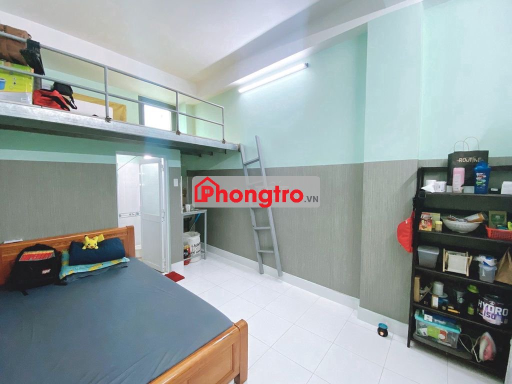 Phòng gác đẹp cửa sổ trời rộng gần BV Chợ rẫy, Hồng Bàng, Q11