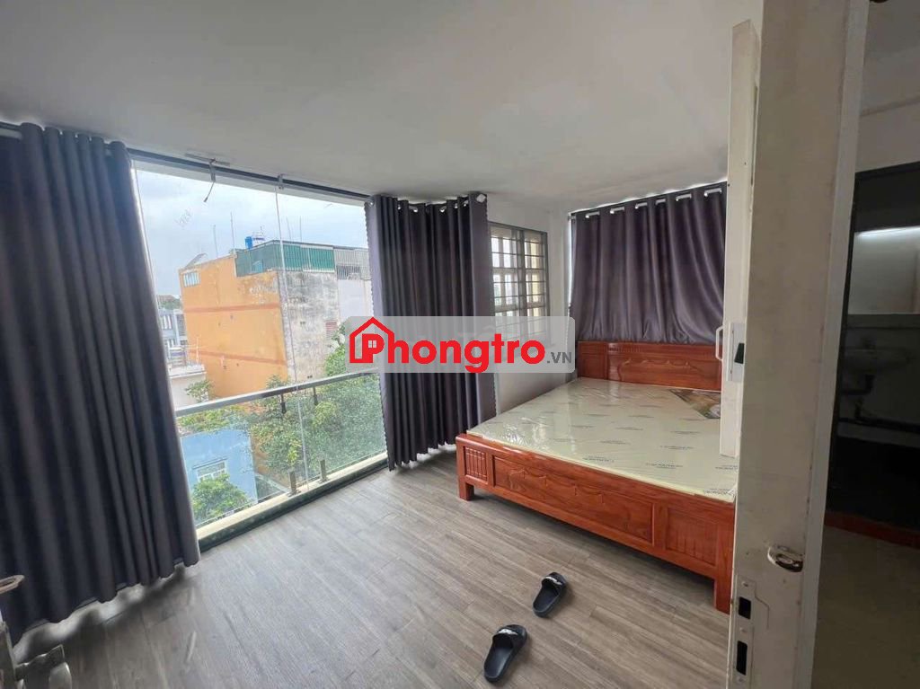 LPhòng trọ 25m2 full nội thất có ban công hẻm thống nhất p11