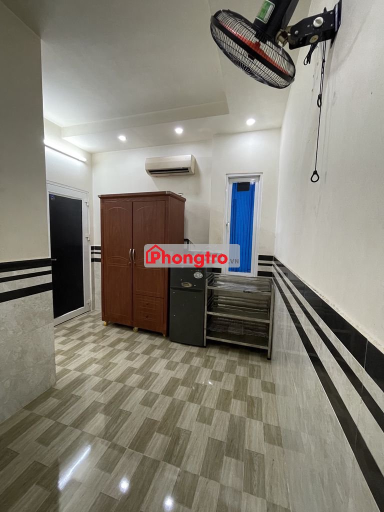 Phòng trọ tiện nghi 380 đồng văn cống, 16m2, giá 2,8tr