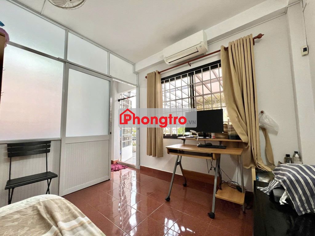 cho thuê phòng tại đường CMT8 Tân Bình, phòng sạch sẽ, gần sân bay