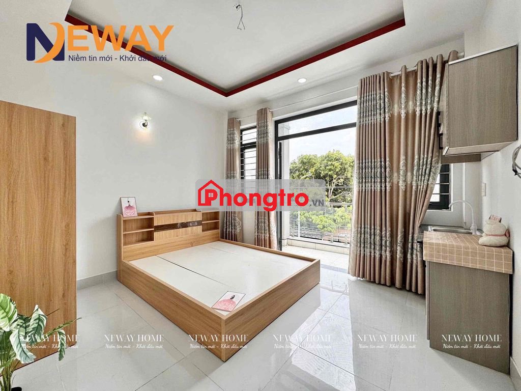 PHÒNG TRỌ MỚI XÂY NGAY BỐN XÃ FULL NỘI THẤT BAN CÔNG RIÊNG,…