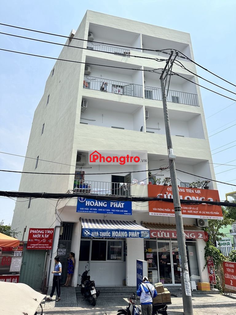 Phòng gác lửng, vệ sinh riêng tại 96 Trần Văn Kiểu, P10, Quận 6