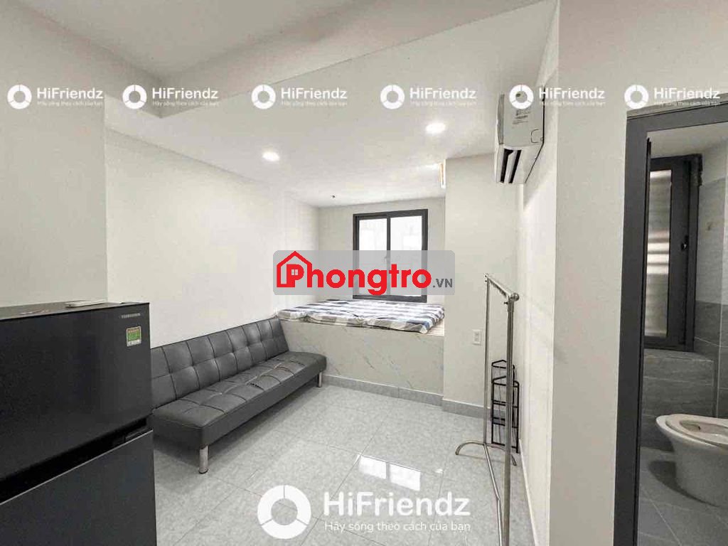 CHO THUÊ STUDIO FULL NỘI THẤT CỬA SỔ TRỜI THOÁNG - THANG MÁY - BẢO VỆ