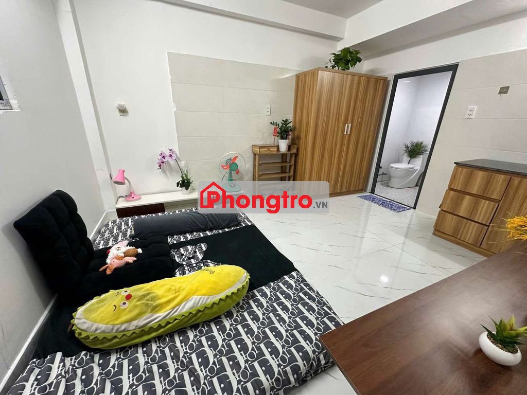 Cho thuê Phòng Studio Mới, Dịch vụ cao cấp, thang máy, máy lạnh