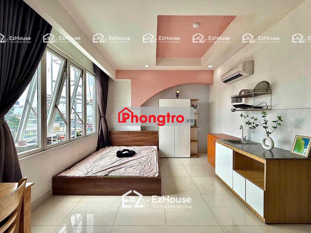 CĂN HỘ DỊCH VỤ FULL NỘI THẤT - CỬA SỔ TRỜI LỚN ĐÓN NẮNG