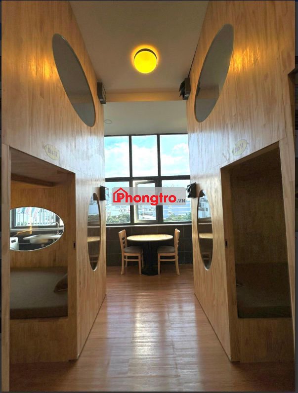 Cho thuê phòng Sleepbox giá rẻ nội thất đẹp
