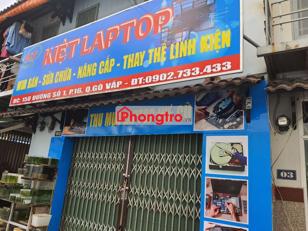 Phòng trọ 50m2 mặt tiền đường, tiện vừa ở vừa mở tiệm kinh doanh