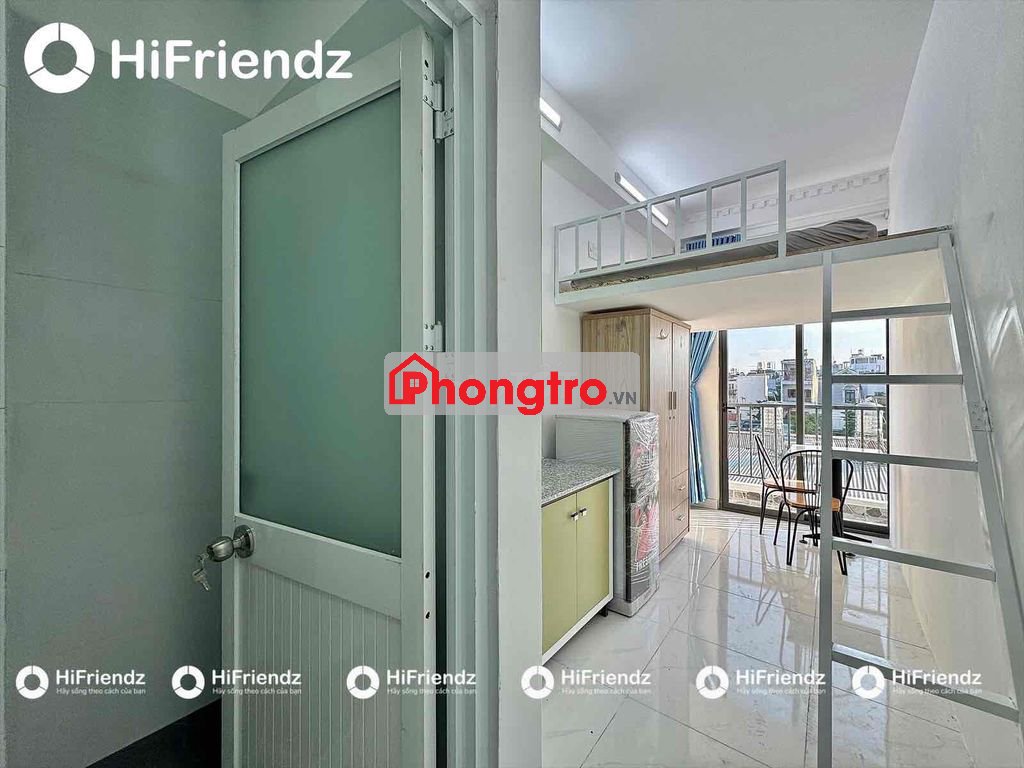 CHO THUÊ PHÒNG BAN CÔNG FULL NỘI THẤT MỚI NGAY “ EMAT PHAN HUY ÍCH “