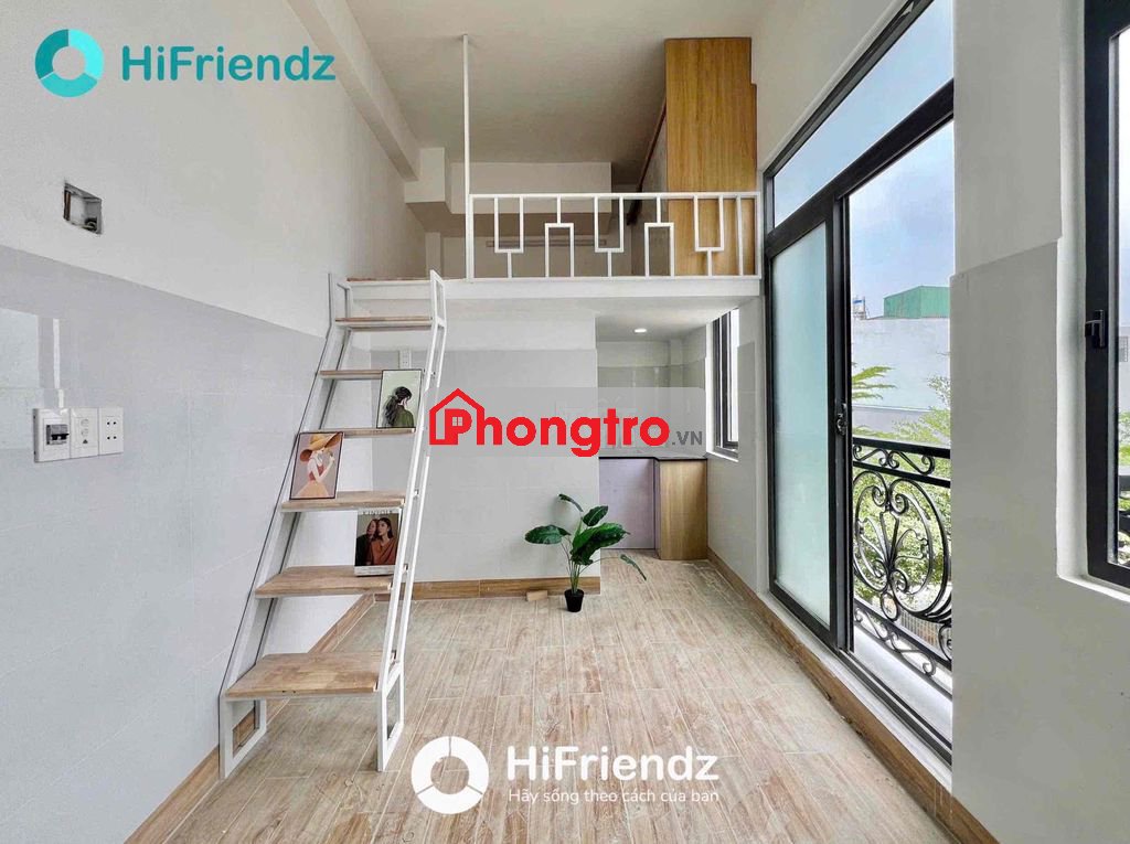 phòng ban công gác cao đầy đủ tiện nghi Thạch Lam, Tân Phú