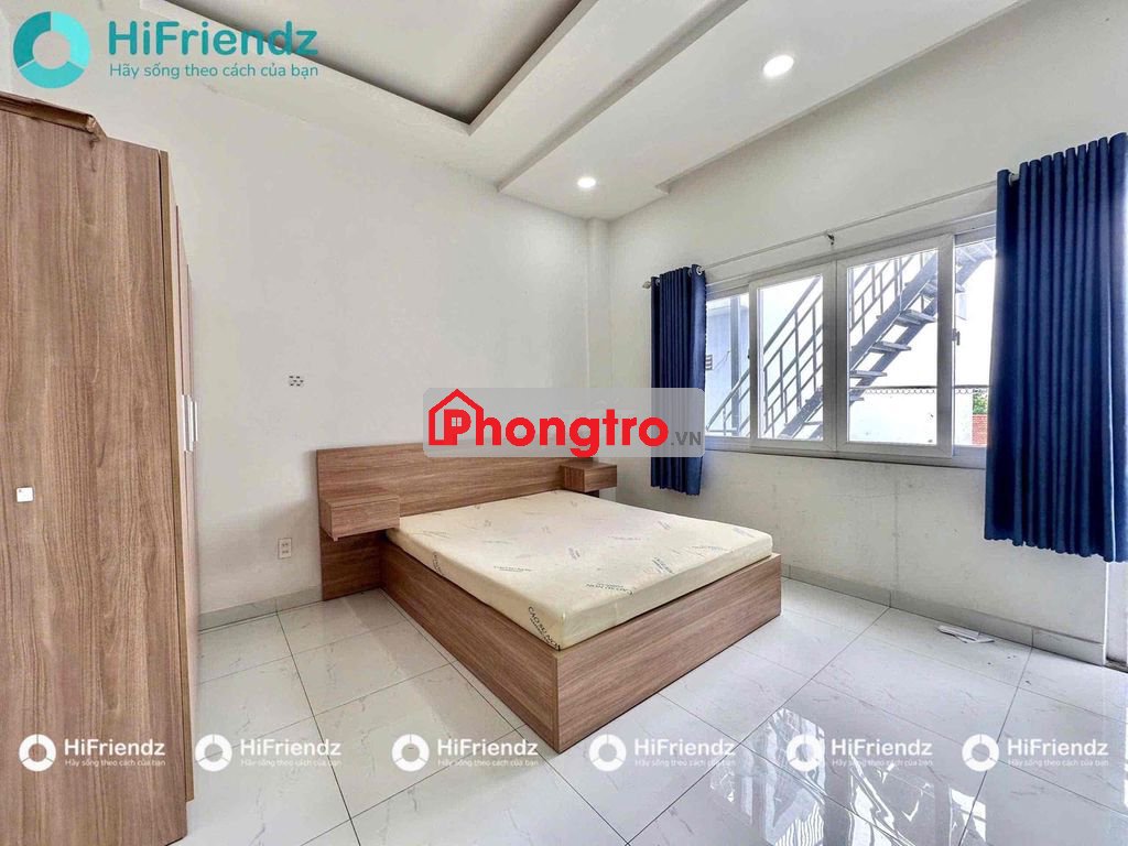 siêu phẩm ban công Full nội thất cao cấp có máy giặt riêng mới ,F4 Q8