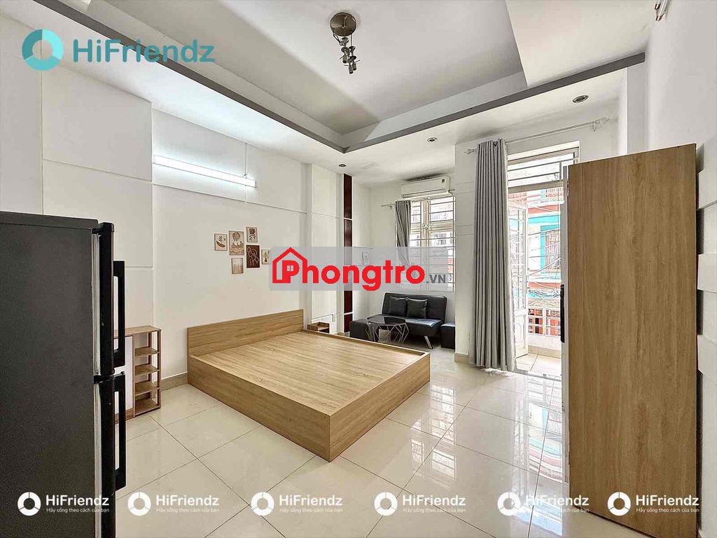 CHO THUÊ PHÒNG STUDIO BAN CÔNG GẦN ĐH CÔNG NGHIỆP - CVPM QUANG TRUNG