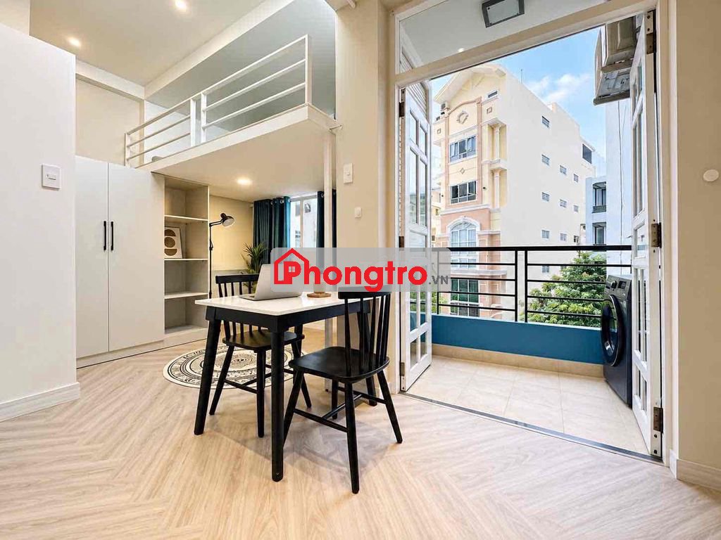 Duplex ban công siêu rộng thoáng ở được 3-4ng