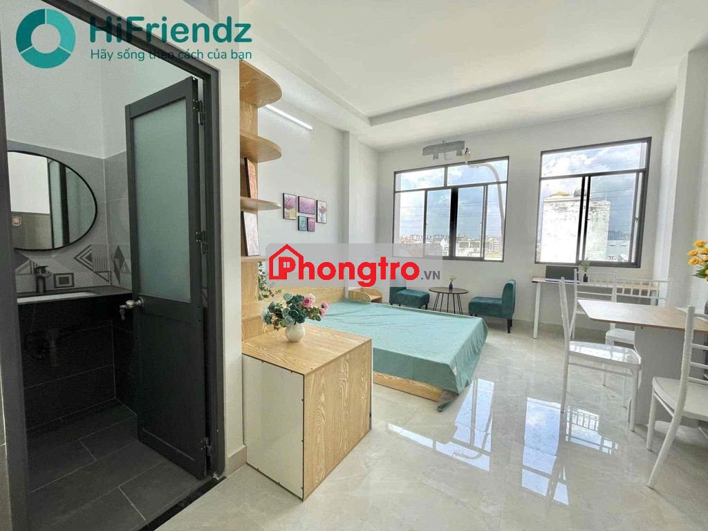 studio cửa sổ siêu thoáng
