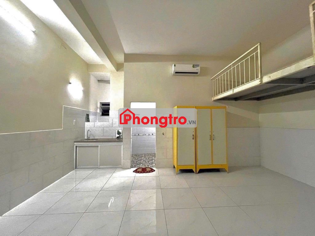 Phòng trọ siêu rộng gác cao, ở được 4ng, Quận 7