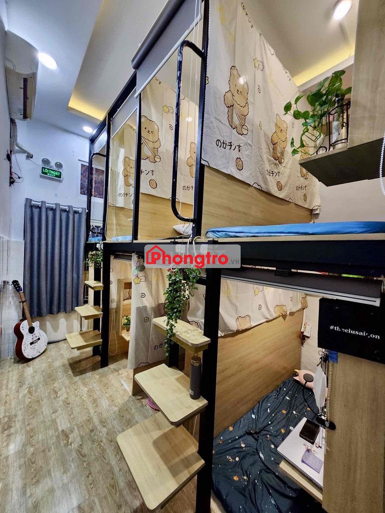 Sleepbox cao cấp Bình Thạnh - KTX Nữ Tiện nghi đầy đủ sạch sẽ an ninh