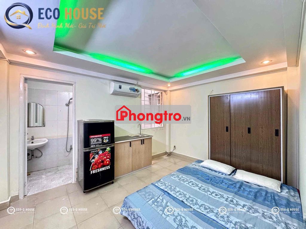 STUDIO CỬA SỔ TRỜI FULL NỘI THẤT ĐI BỘ QUA HUIT - LÊ TRỌNG TẤN