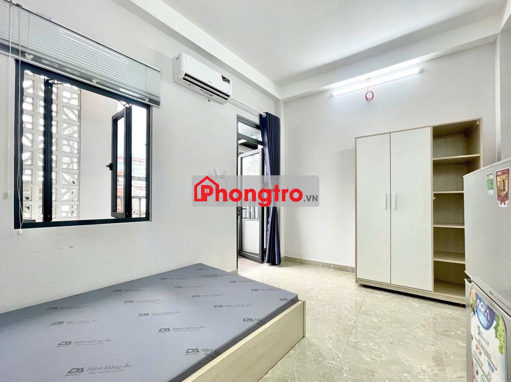 Cho thuê phòng full nội thất 50/ Dương Quảng Hàm có ban công + cửa sổ