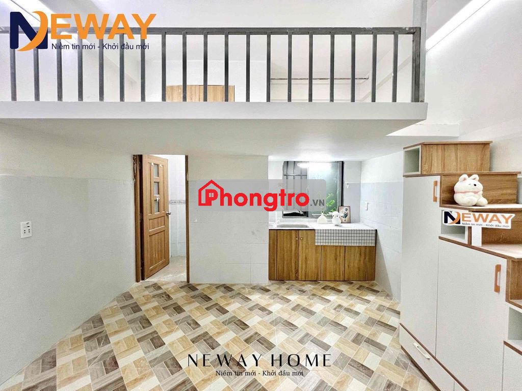 🥑Duplex gác cao sẵn máy lạnh gần Ngã Tư 4 Xã