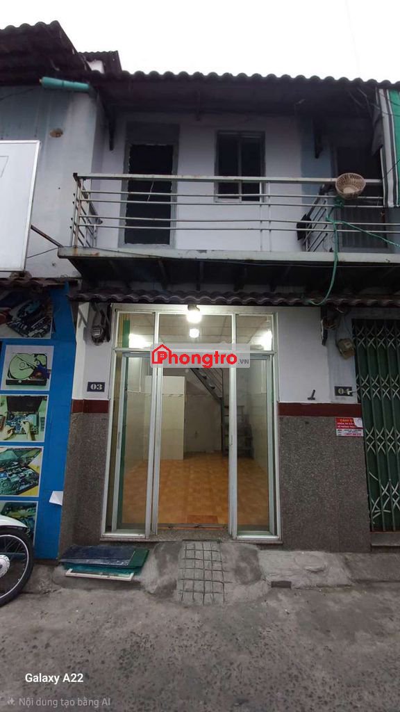 Phòng trọ thiết kế là căn nhà riêng 35m2, mặt tiền đường, sạch đẹp