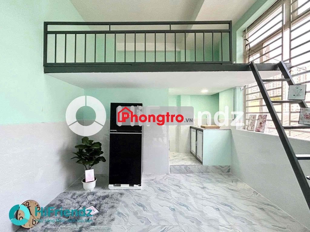 Cho Thuê Phòng Gác Cửa Sổ Đầy Đủ Nội Thất Gần Đại Học Văn Hiến Tân Phú