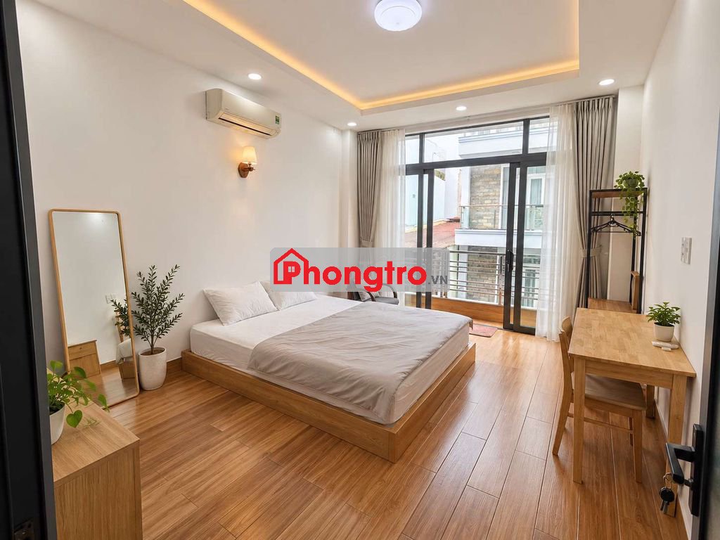 1 Phòng Ngủ Ban Công FULL NỘI THẤT / Phòng ở Nguyễn Văn Công. Gò Vấp