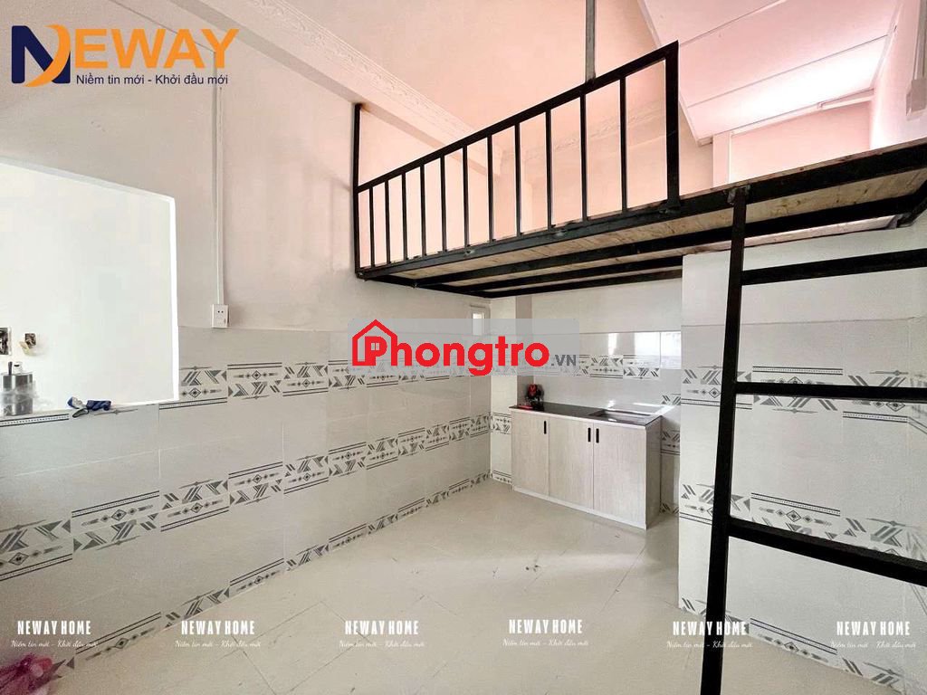 PHÒNG GÁC CAO MỚI XÂY ĐẸP KENG - SẴN MÁY LẠNH - GẦN CHỢ TÂN HƯƠNG