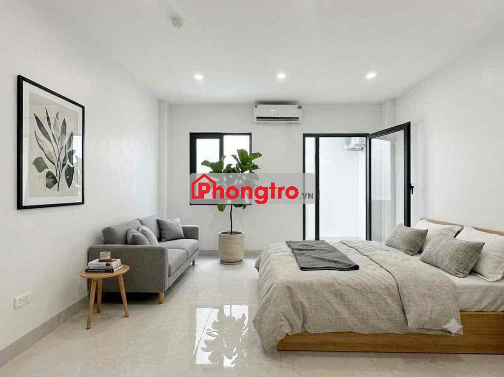 Phòng studio, ban công_diện tích 40m2_768 Nguyễn Kiệm