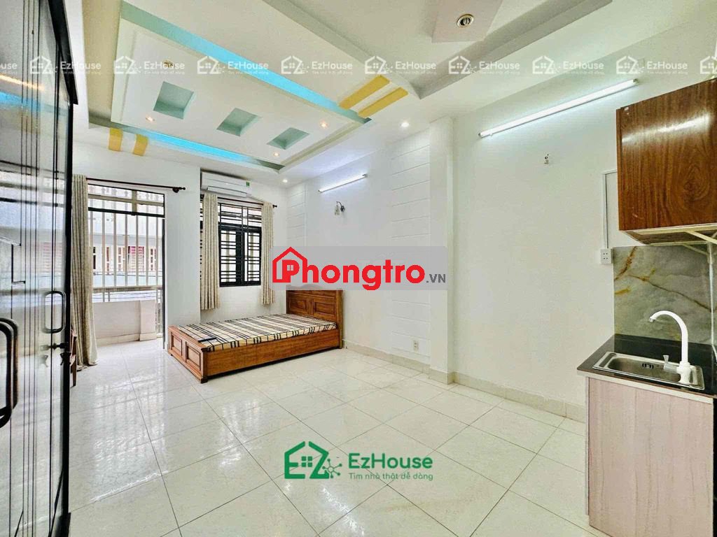 Gần Đh Mở - Q6 - Lý Chiêu Hoàng - ban công - phòng rôngk