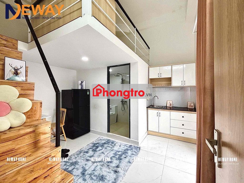 PHÒNG TRỌ CÓ GÁC CÓ BAN CÔNG NGAY ĐƯỜNG TÂN SƠN NHÌ ĐẦY ĐỦ NỘI THẤT MO