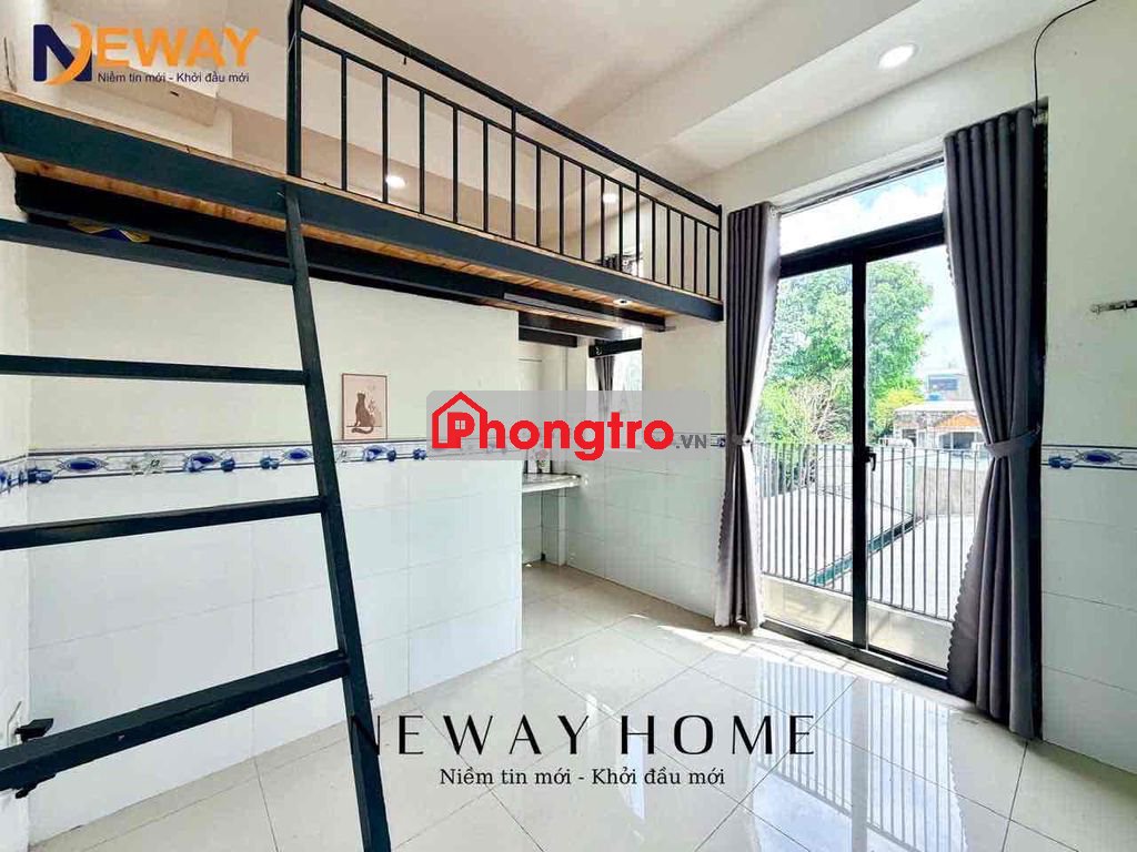 DUPLEX GÁC CAO L, BAN CÔNG LỚN SẴN MÁY LẠNH, NGAY ĐH CÔNG THƯƠNG